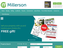 Tablet Screenshot of millerson.com